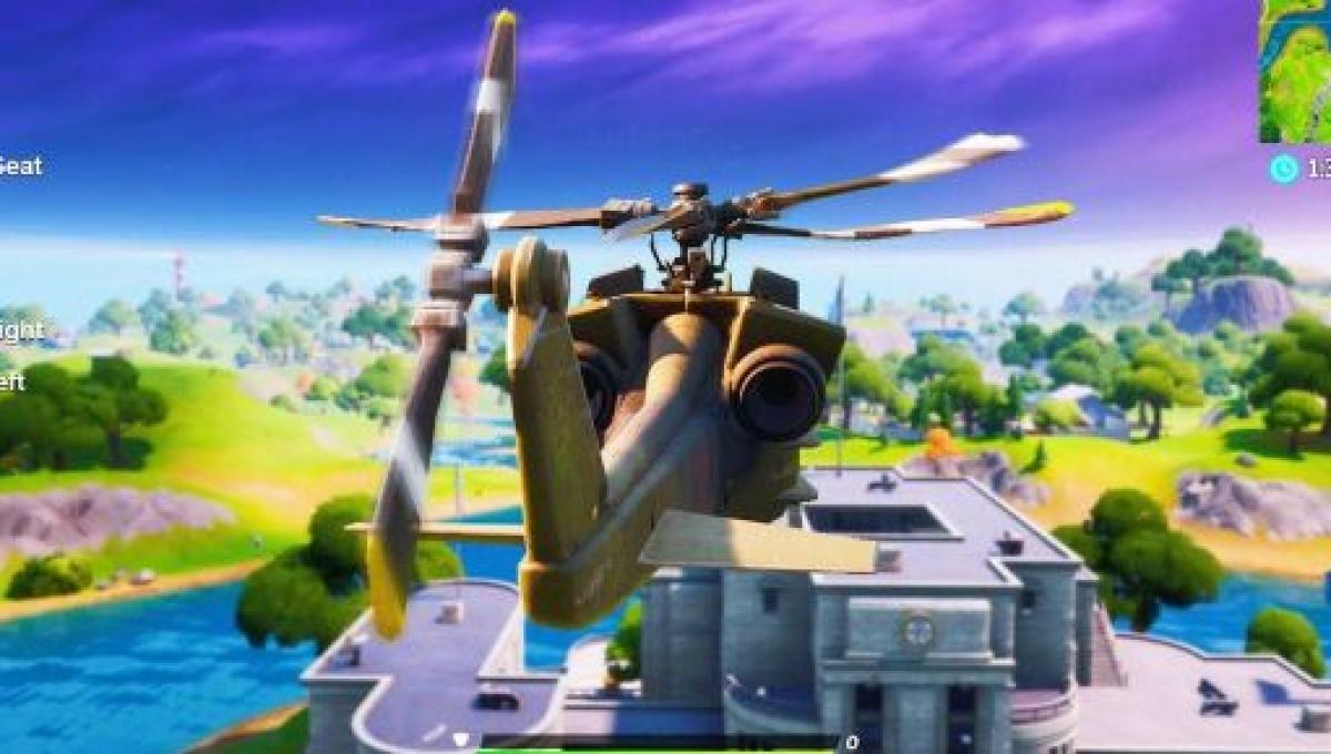 Fortnite Leak Reveals Helicopter Stats And Abilities Vehicle To