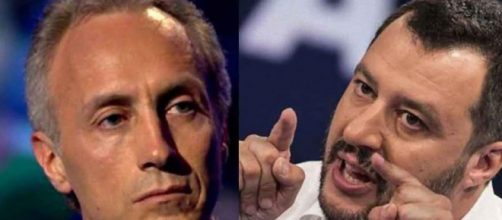 Coronavirus: Marco Travaglio attacca Matteo Salvini