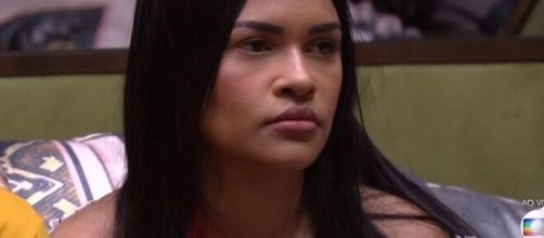 Flayslane fala sobre Gizelly: 'O jogo dela é sujo, queria que eu saísse linchada'. (Reprodução/TV Globo)