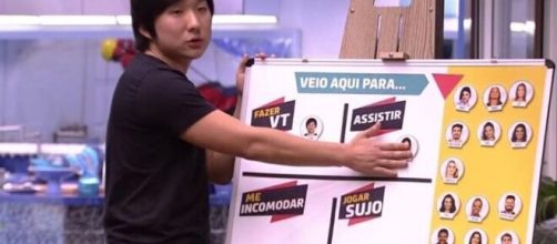 O apresentador do "BBB20" ressaltou que na ocasião do confessionário, Pyong não era a vítima da situação. (Reprodução/ TV Globo).