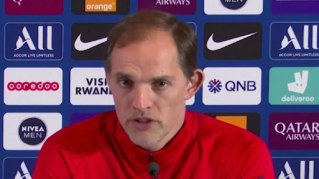 PSG : Thomas Tuchel s'est exprimé avant le match contre Lyon. Credit : PSG Youtube