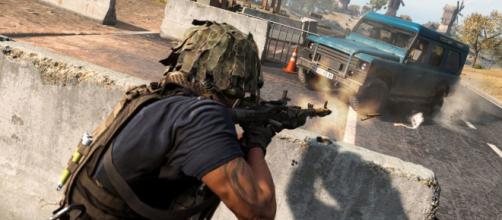 'Call of Duty: Warzone' god-mode glitch. [Image Source: In-game screenshot]