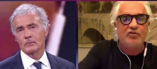 Flavio Briatore ospite di Massimo Giletti.