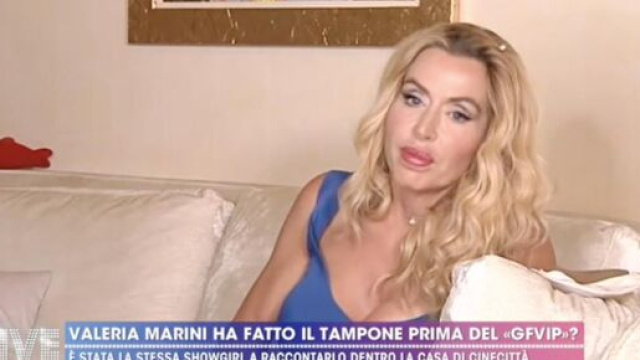 Gf Vip, Valeria Marini: 'Prima di entrare non ho fatto il tampone per il Coronavirus'
