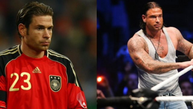 Tim Wiese ancien joueur à la WWE.
