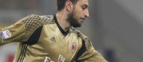 Gianluigi Donnarumma, portiere del Milan.