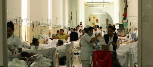 hospitales saturados por la pandemia