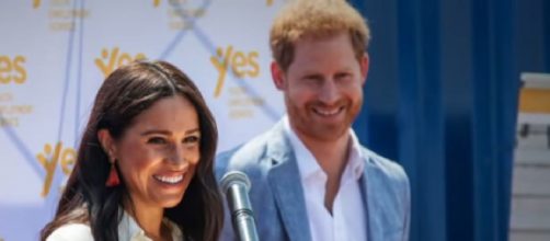 Prince Harry and Meghan relocate to Los Angeles. [Image source/Good Moring America YouTube video]