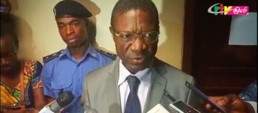 Nouveau Maire de Yaoundé Luc Messi Atangana (c) Capture/CRTV