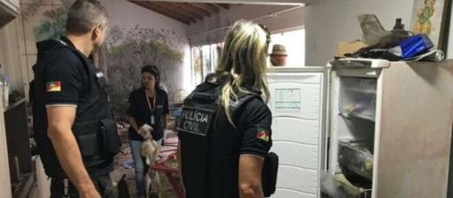 Animais foram encontrados no freezer por policiais. (Divulgação/Polícia Civil)