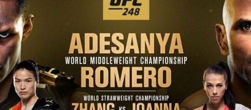 UFC 248; Adesanya vs Romero, domenica 8 marzo in onda su DAZN.