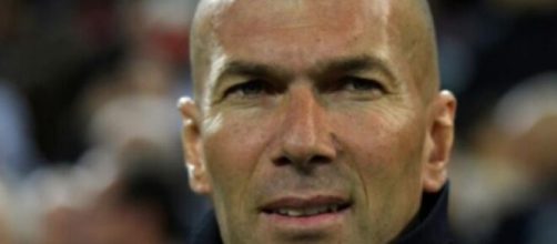 Zinedine Zidane, tecnico del Real Madrid.