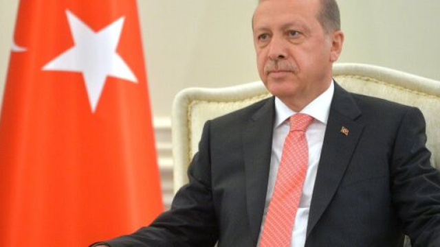 Il Presidente turco Recep Tayyip Erdogan.