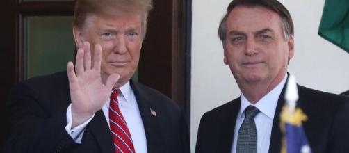 Donald Trump e Bolsonaro - Foto
