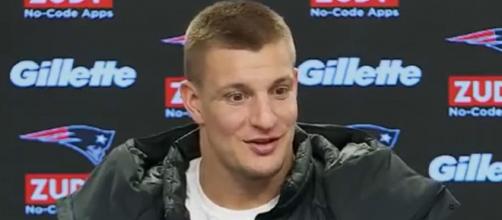 Gronkowski's retirement left a huge void at tight end (Image Credit: New England Patriots/YouTube)