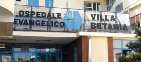 Coronavirus in Campania, l'ospedalle Villa Betania nella rete regionale degli ospedali anti Covid-19