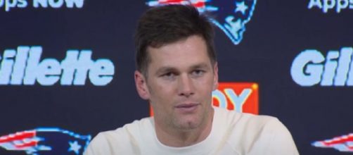 Brady signed a two-year deal with the Buccaneers (Image Credit: New England Patriots/YouTube)