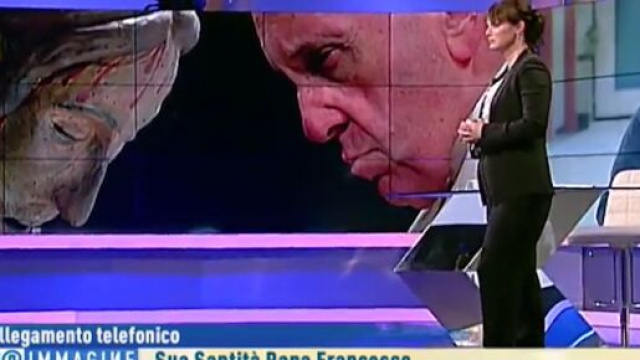 Coronavirus, la telefonata del Papa a sorpresa su Rai 1