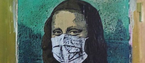 5 opere di Street Art che raccontano la pandemia: spicca la Gioconda alternativa di TVboy.