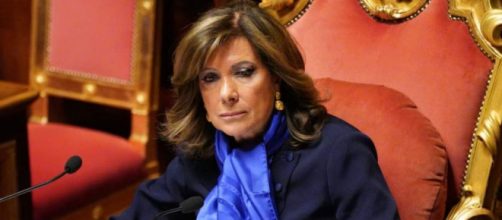 La Presidente del Senato Elisabetta Casellati