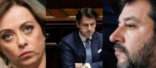 Travaglio si schiera con Conte contro Salvini e Meloni.