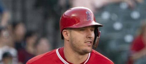 An image of Mike Trout. [image source: Keith Allison- Wikimedia Commons]