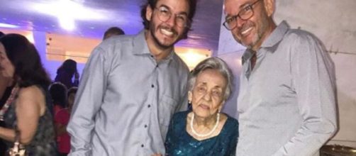 Dona Lenira, tia do namorado de Fátima Bernardes, Túlio Gadêlha, morre vítima do novo cornavírus. (Arquivo Pessoal)