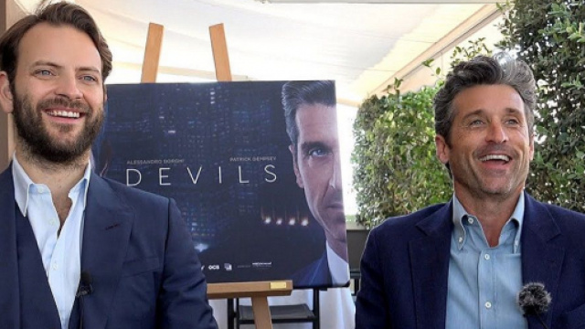 Diavoli, Alessandro Borghi descrive primo incontro con Patrick Dempsey: 'Ero terrorizzato'