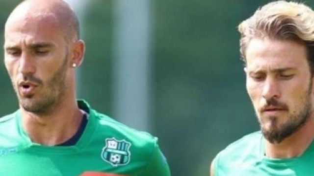 Nella foto Paolo Cannavaro e Antonio Floro Flores ai tempi del Sassuolo.