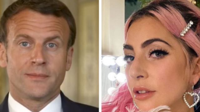 Lady Gaga appelle Emmanuel Macron à agir face au coronavirus. Credit: Instagram/emmanuelmacron/ladygaga