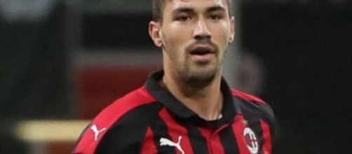 Alessio Romagnoli, difensore centrale del Milan.