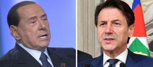 Silvio Berlusconi e Giuseppe Conte