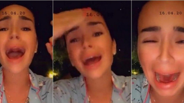 Jazz (JLC Family) ne supporte plus du tout d'être confinée, elle pète un câble en direct sur Snapchat.