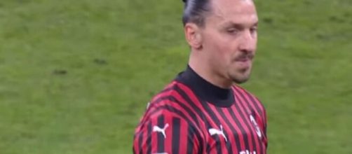 Zlatan Ibrahimovic, punta del Milan.