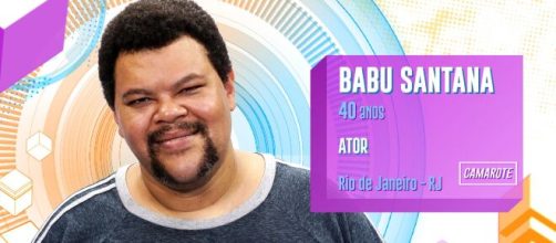 'BBB20': Babu Santana segue firme na disputa pelo prêmio máximo do programa. (Reprodução/TV Globo)