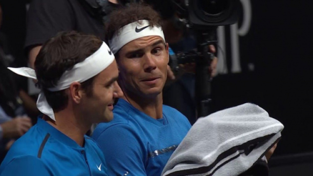 Roger Federer e Rafa Nadal sono stati protagonisti di un simpatico 'siparietto' social.
