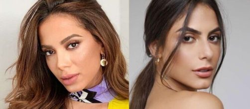 Anitta lamentou a saída de Mari Gonzalez. (Foto: Montagem/Instagram).