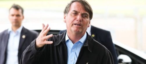 Bolsonaro se irrita com a imprensa. (Arquivo Blasting News)