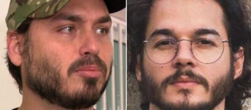 Em suas redes sociais, Carlos Bolsonaro publica vídeo polêmico sobre Túlio Gadêlha. (Fotomontagem)