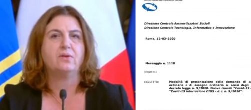 Nunzia Catalfo, Ministro del Lavoro.