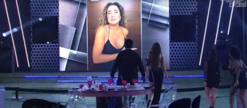Daniela Mercury se apresenta no 'BBB20' e elogia brothers. (Reprodução/TV Globo)