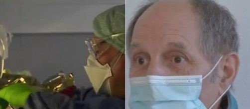 Coronavirus : 'j'ai vécu l'enfer' il témoigne après sa sortie de l'hôpital - photo captures d'écran de la vidéo