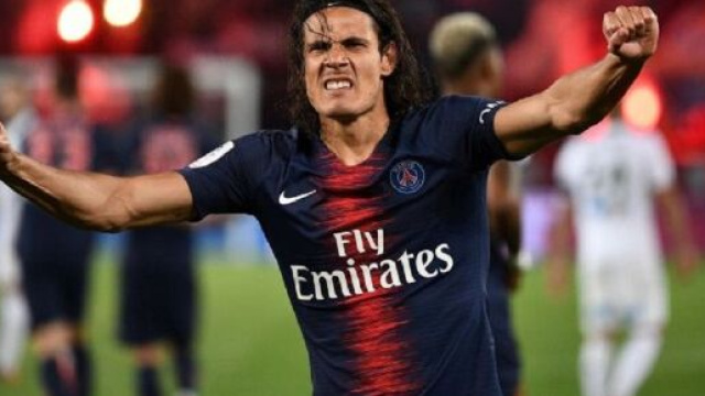 Cavani est le meilleur buteur du PSG (Credit : Twitetr officiel d'Edinson Cavani)