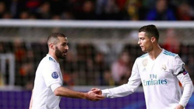 Karim Benzema dans le onze des meilleurs coéquipiers de Cristiano Ronaldo. Credit : Instagram/karimbenzema