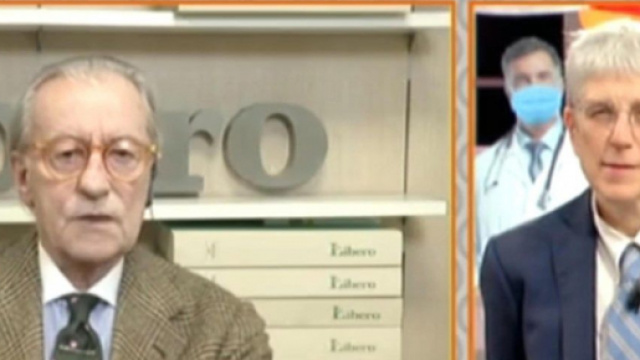 Vittorio Feltri ospite di Giordano: 'Meridionali inferiori'