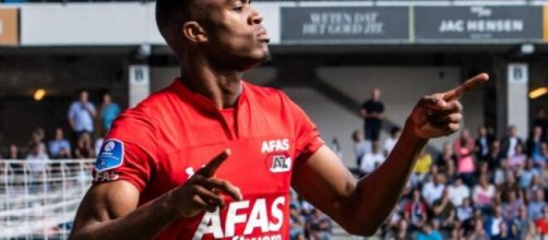 Myron Boadu, punta olandese dell'Az Alkmaar.