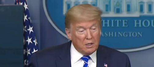 President Trump suggests ‘injecting’ disinfectant as method to fight coronavirus. [Image source/NBC New York YouTube video]