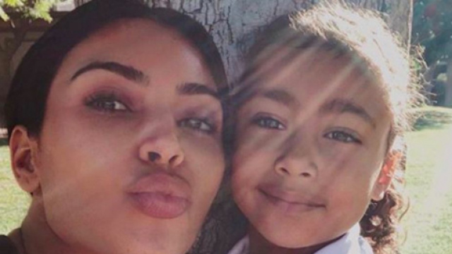 La fille de Kim Kardashian la remet en place en plein direct. Credit : Instagram/kimkardashian