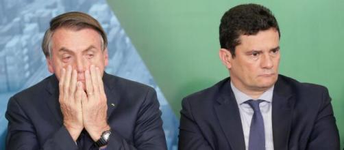 Interlocutores de Moro dizem que ex-ministro tem provas contra Bolsonaro. (Arquivo Blasting News)