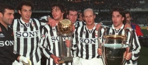 La Juventus che trionfò nella Coppa Intercontinentale nel 1996.